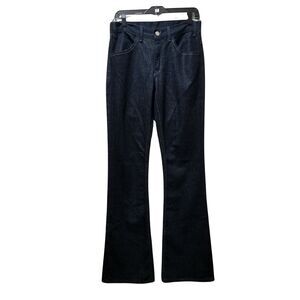 Restoration Of The Monarchy Women's Black Flare Leg Denim Jeans 29x35